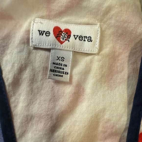 Anthropologie We Heart Vera Red and White Pleated Mini Sundress - Picture 5 of 11